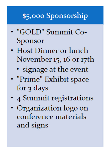 GOLD - Sponsors and Exhibitors