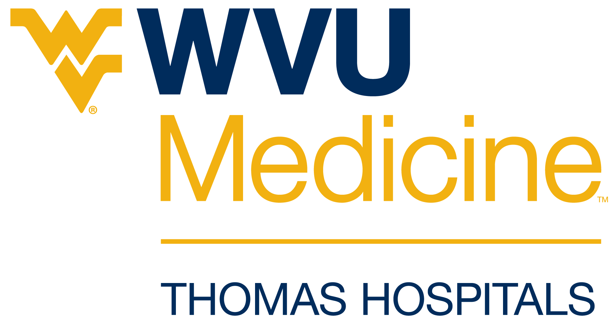 WVU Thomas Hospitals Logo